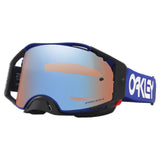 AirBrake MX Moto Blue B1B w/ PRIZM Sapphire lens