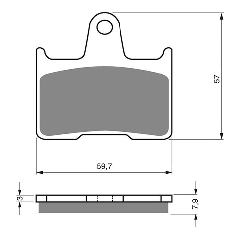 #148/S3 GOLDFREN SINTERED SPORTS (PH231)